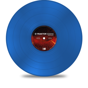 Native Instruments TRAKTOR SCRATCH Control Vinyl MK2 Blue