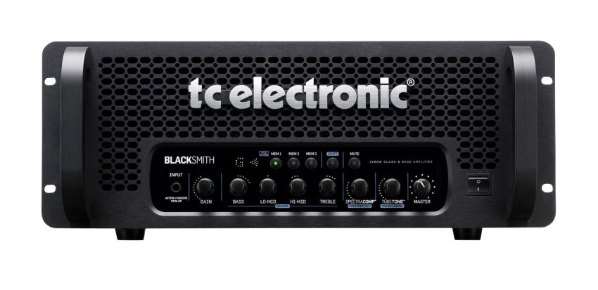 TC Electronic Blacksmith - Wzmacniacz basowy 1600W typu head