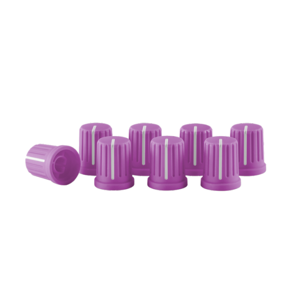 RELOOP Knob Cap Set Purple 8 szt.