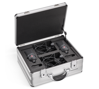 Neumann TLM 103 mt Stereo Set - Zestaw mikrofonów z walizką i koszykami w wersji czarnej