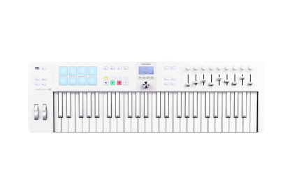 Arturia KeyLab Essential 49 MK3 Alpine White + ARTURIA PIGMENTS GRATIS !