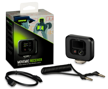 Shure MoveMic Receiver - bezprzewodowy cyfrowy odbiornik do MoveMic