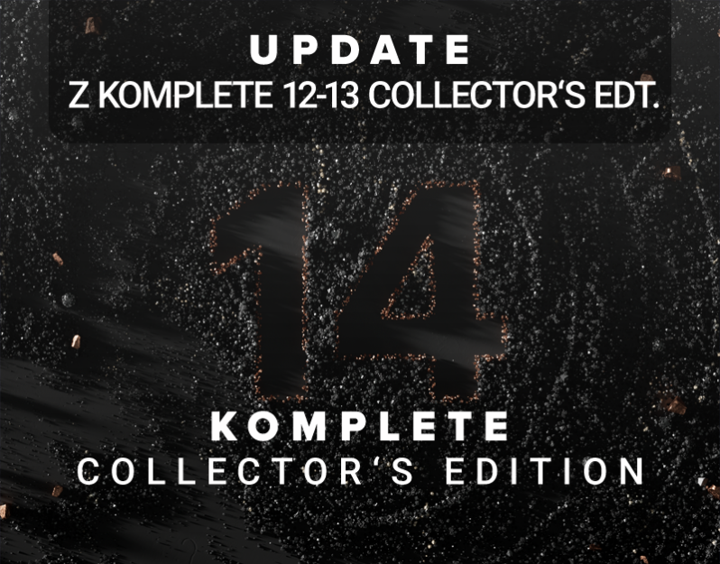 Native Instruments KOMPLETE 14 COLLECTOR'S EDITION UPDATE z COLLECTOR'S 12-13