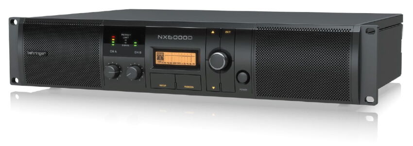 Behringer NX6000D - Wzmacniacz mocy stereo z DSP