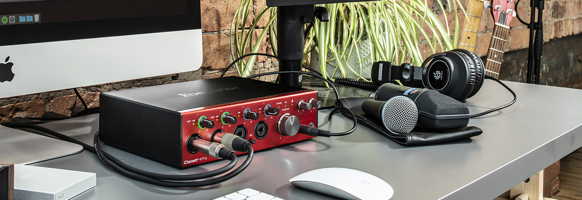 Focusrite Clarett+ 4Pre