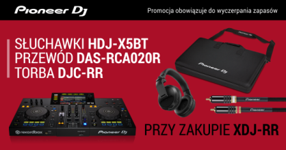 Promocyjna oferta XDJ-RR - torba+przewody+sluchawki GRATIS!!!