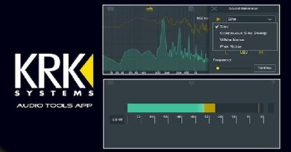 KRK AUDIO TOOLS APP na iOS i Androida !