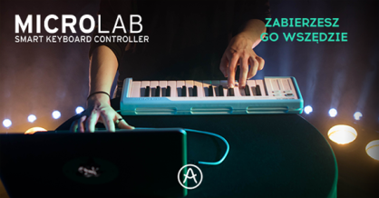 Arturia MicroLab - Nowy, najmniejszy kontroler z klawiszami Slim Keys